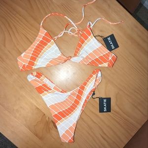 NWT Skatie Sarah Top, Suzanne Bottom in San Clemente